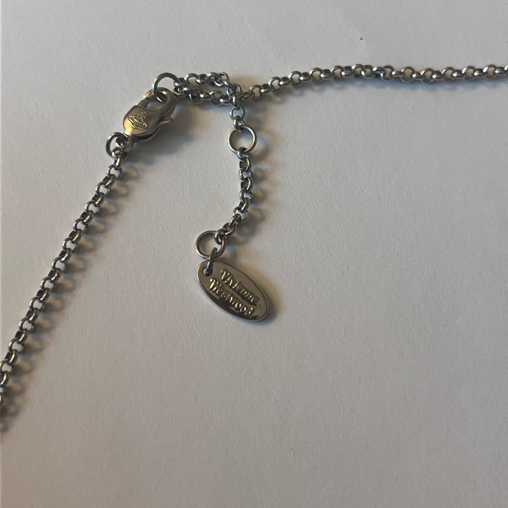 Vivienne Westwood Mini Bas Relief Necklace Choker - Picture 4 of 11